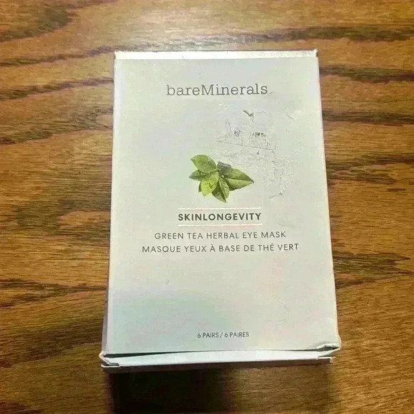 BareMinerals Skinlongevity Green Tea Herbal Eye Mask - Picture 2 of 2